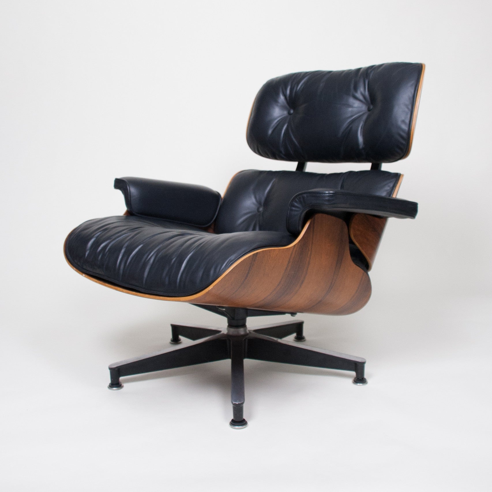 SOLD Herman Miller 1970's Eames Lounge Chair & Ottoman Rosewood 670 671