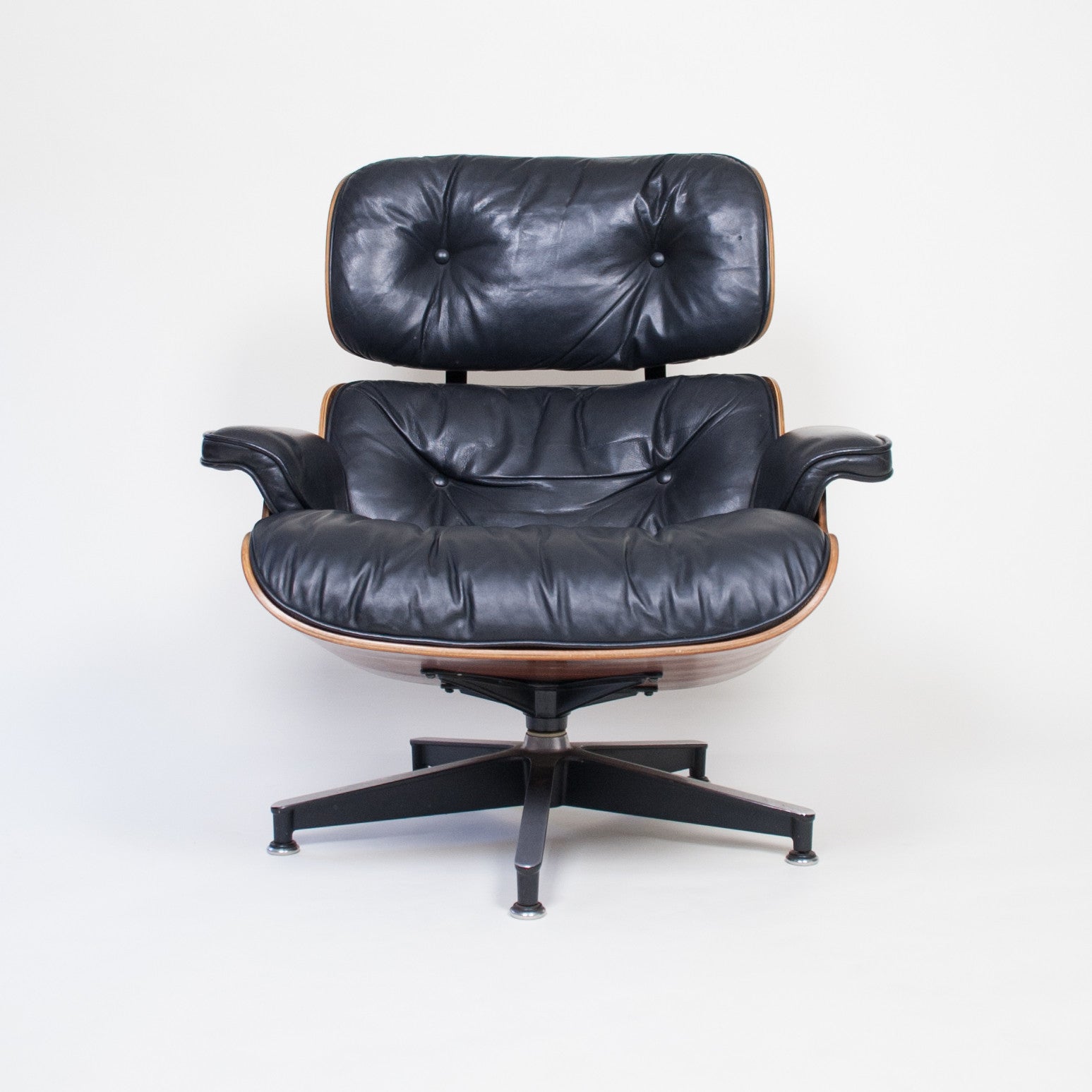 SOLD 1960's Herman Miller Eames Lounge Chair & Ottoman Rosewood 670 671