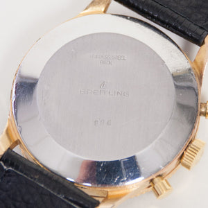 SOLD 1963 Breitling 806 Navitimer Mint! Mark Theresa Heist Restored Gold Fill