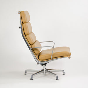 SOLD Eames Herman Miller High Soft Pad Aluminum Group Lounge Chair Leather MINT!