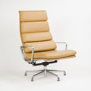 SOLD Eames Herman Miller High Soft Pad Aluminum Group Lounge Chair Leather MINT!