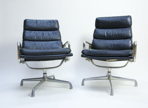 SOLD Eames Herman Miller Soft Pad Lounge Chair #1