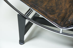 SOLD Cassina Le Corbusier LC4 Cowhide Lounge Chair