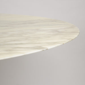 2007 Florence Knoll 78 in Calacatta Marble Dining Conference Table 1x Available