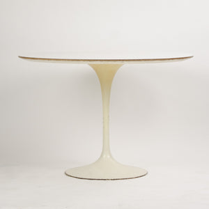 SOLD Eero Saarinen For Knoll 42 Inch Tulip Cafe / Dining Table Marked 1960's