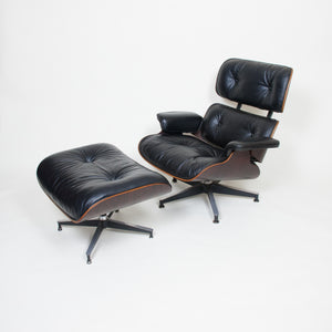 SOLD 1970's Herman Miller Eames Lounge Chair & Ottoman Rosewood 670 671