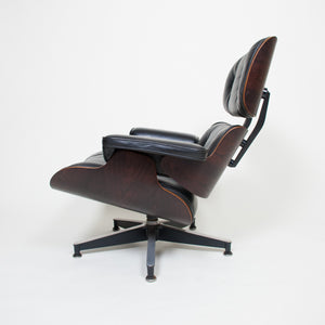 SOLD 1970's Herman Miller Eames Lounge Chair & Ottoman Rosewood 670 671