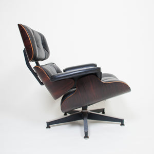 SOLD 1971 Herman Miller Eames Lounge Chair & Ottoman Rosewood 670 671