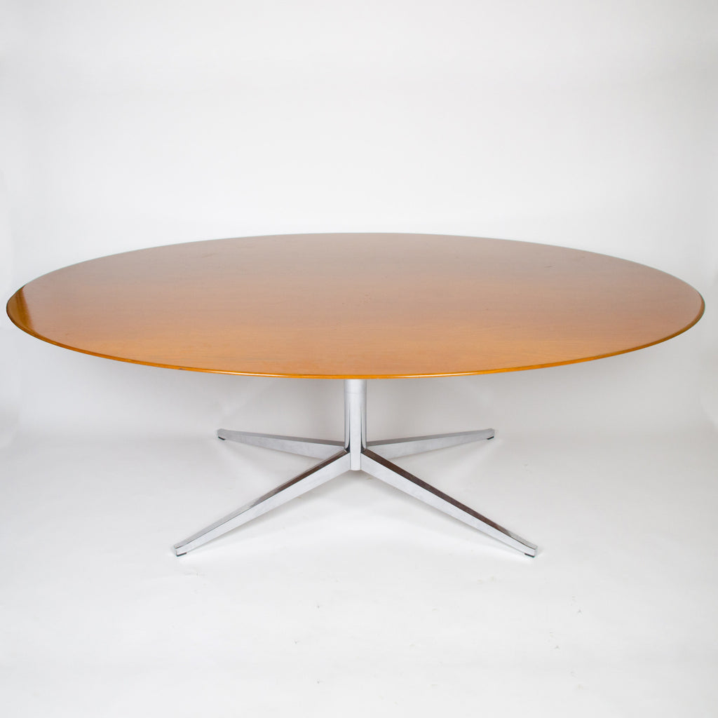 SOLD Florence Knoll Vintage 78 Inch Conference / Dining Table Teak