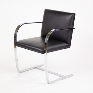 SOLD Knoll Mies Van Der Rohe Brno Chairs Black Leather Sets Available 2000s MINT