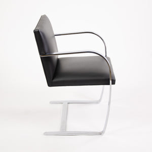 SOLD Knoll Mies Van Der Rohe Brno Chairs Black Leather Sets Available 2000s MINT