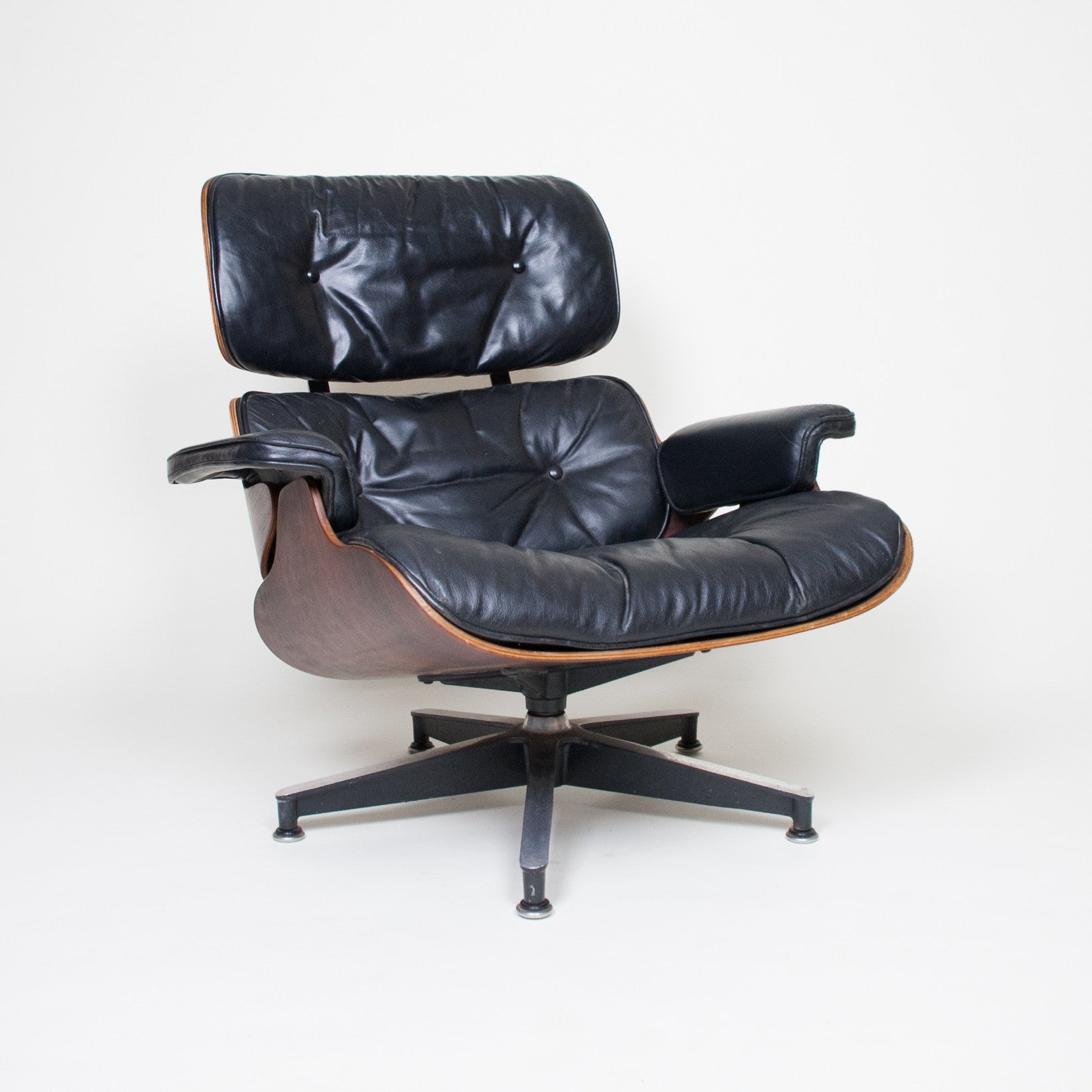 SOLD 1960's Herman Miller Eames Lounge Chair & Ottoman Rosewood 670 671