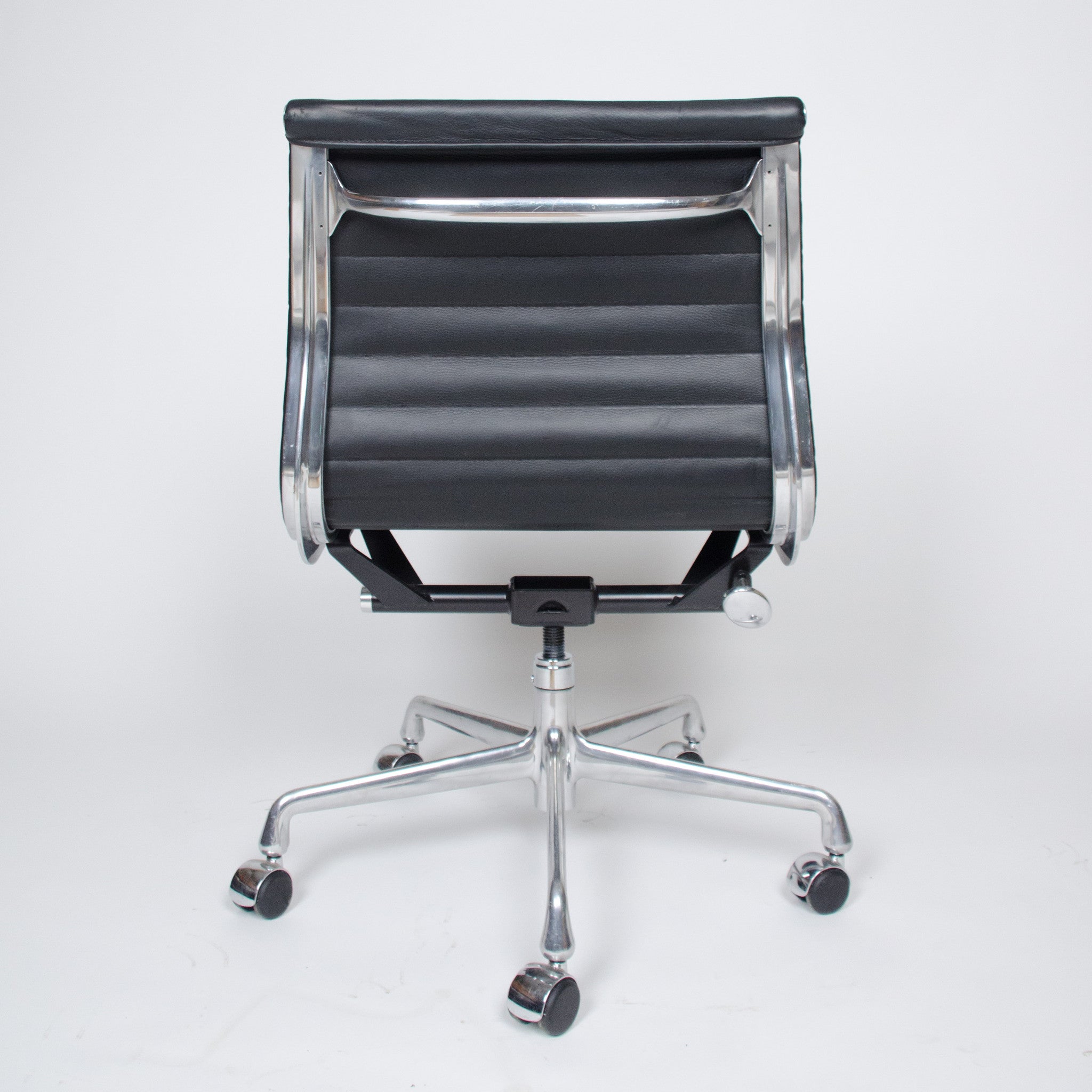 SOLD Eames Herman Miller Low Back Aluminum Group Chairs 2x