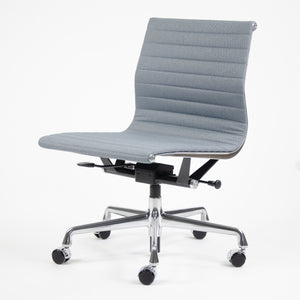 SOLD Pneumatic Eames Herman Miller Low Back Aluminum Group Chair