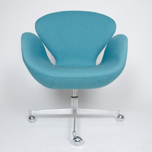 SOLD Arne Jacobsen for Fritz Hansen Denmark Swan Rolling Desk Chair