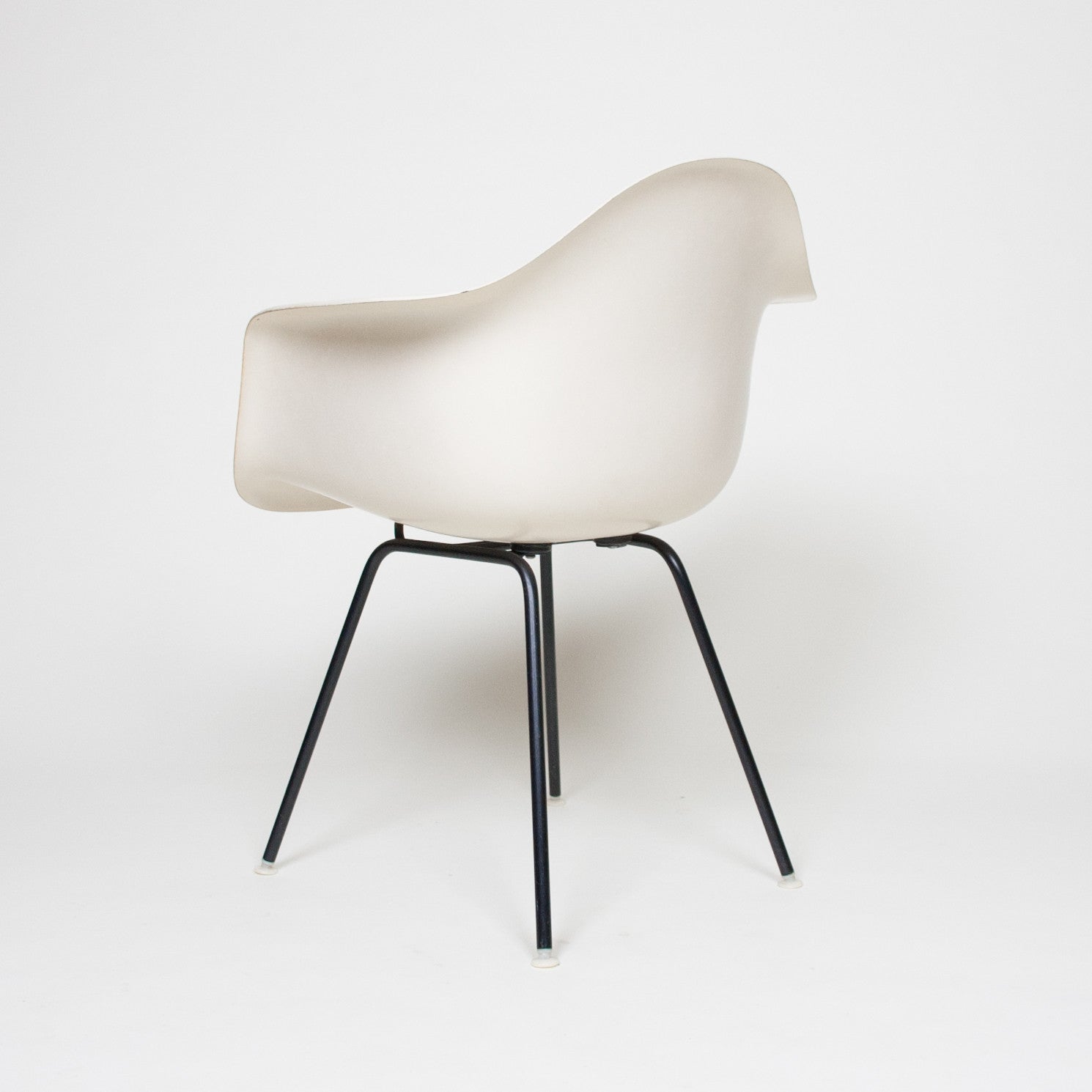SOLD Eames Herman Miller Ivory Fiberglass Shell Chair Arm Shell Mint Condition