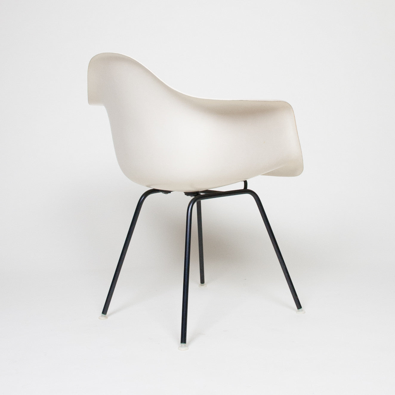 SOLD Eames Herman Miller Ivory Fiberglass Shell Chair Arm Shell Mint Condition