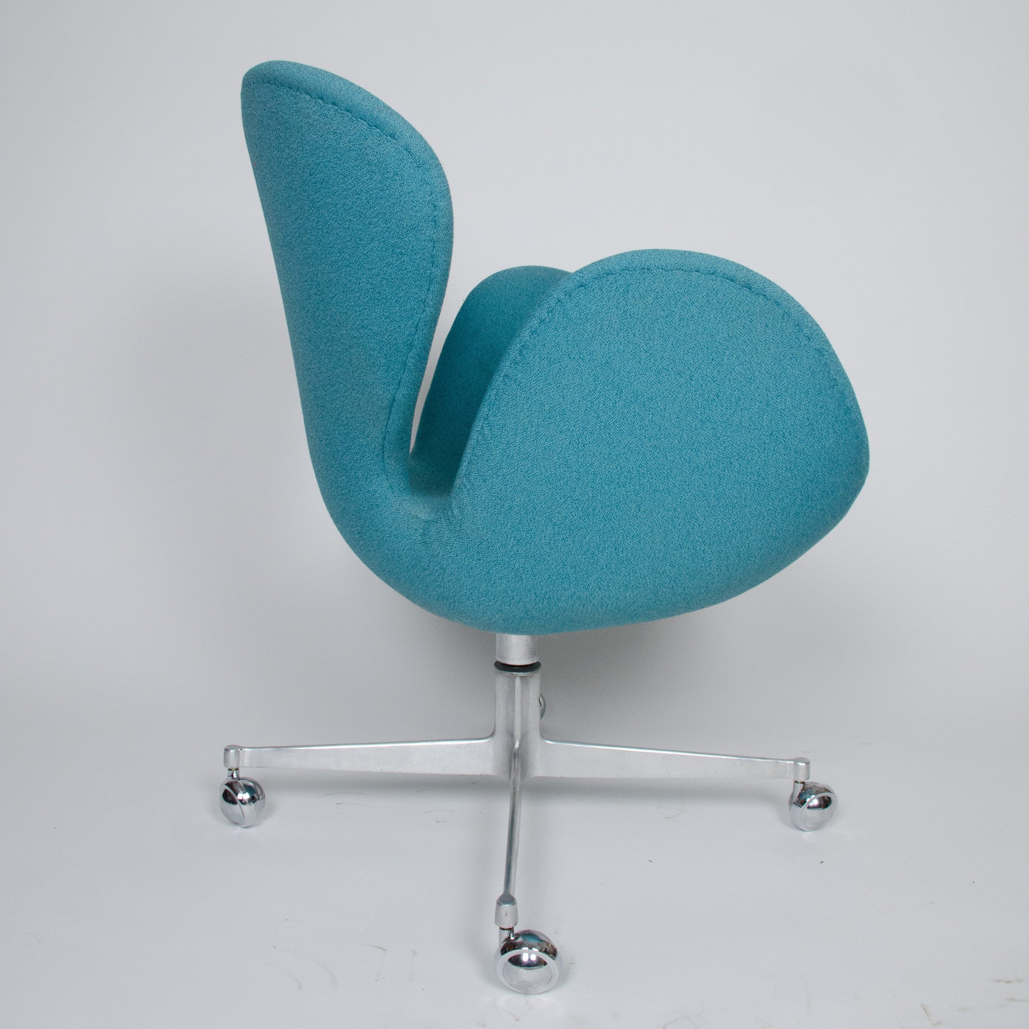 SOLD Arne Jacobsen for Fritz Hansen Denmark Swan Rolling Desk Chair