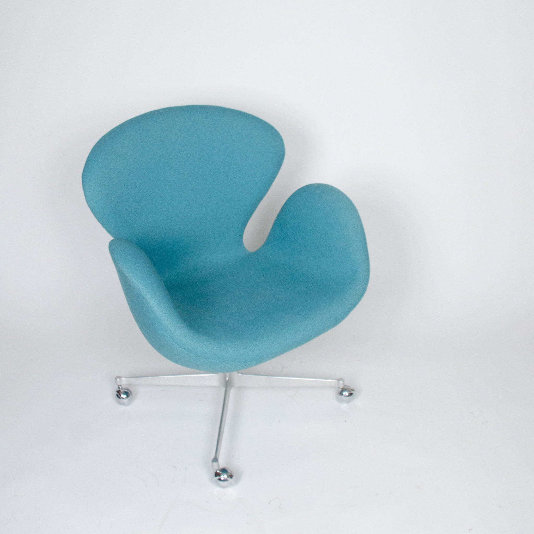 SOLD Arne Jacobsen for Fritz Hansen Denmark Swan Rolling Desk Chair
