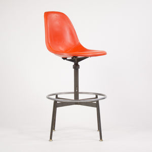 SOLD Herman Miller Eames Fiberglass Drafting Side Shell Chair Late 1950's