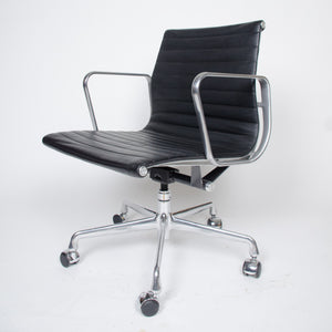 SOLD Eames Herman Miller Low Back Aluminum Group Chairs 2x