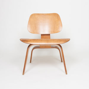 SOLD Eames Evans Herman Miller Early 1947 LCW Plywood Lounge Chair Original Ash 5-2-5