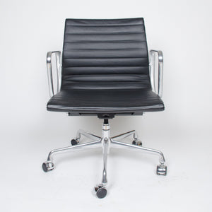 SOLD Eames Herman Miller Low Back Aluminum Group Chairs 2x