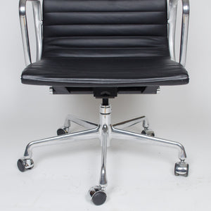 SOLD Eames Herman Miller Low Back Aluminum Group Chairs 2x