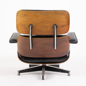 SOLD 1956 Holy Grail Herman Miller Eames Lounge Chair w Swivel Ottoman Boots + 3 Hole