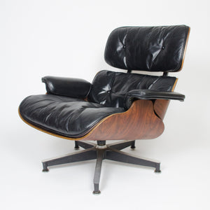 SOLD Holy Grail 1956 Herman Miller Eames Lounge Chair With Swivel Ottoman