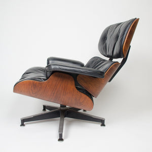 SOLD 1960's Herman Miller Eames Lounge Chair & Ottoman Rosewood 670 671