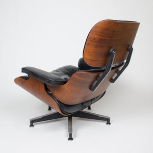 SOLD 1960's Herman Miller Eames Lounge Chair & Ottoman Rosewood 670 671