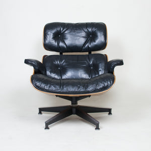 SOLD 1970's Herman Miller Eames Lounge Chair & Ottoman Rosewood 670 671