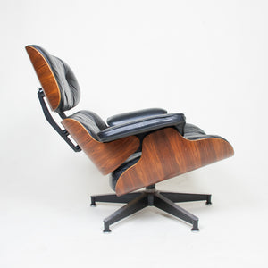 SOLD 1970's Herman Miller Eames Lounge Chair & Ottoman Rosewood 670 671