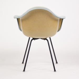 SOLD Eames Herman Miller 1953 Butterscotch Fiberglass Arm Shell Chair DAX-1 Zenith
