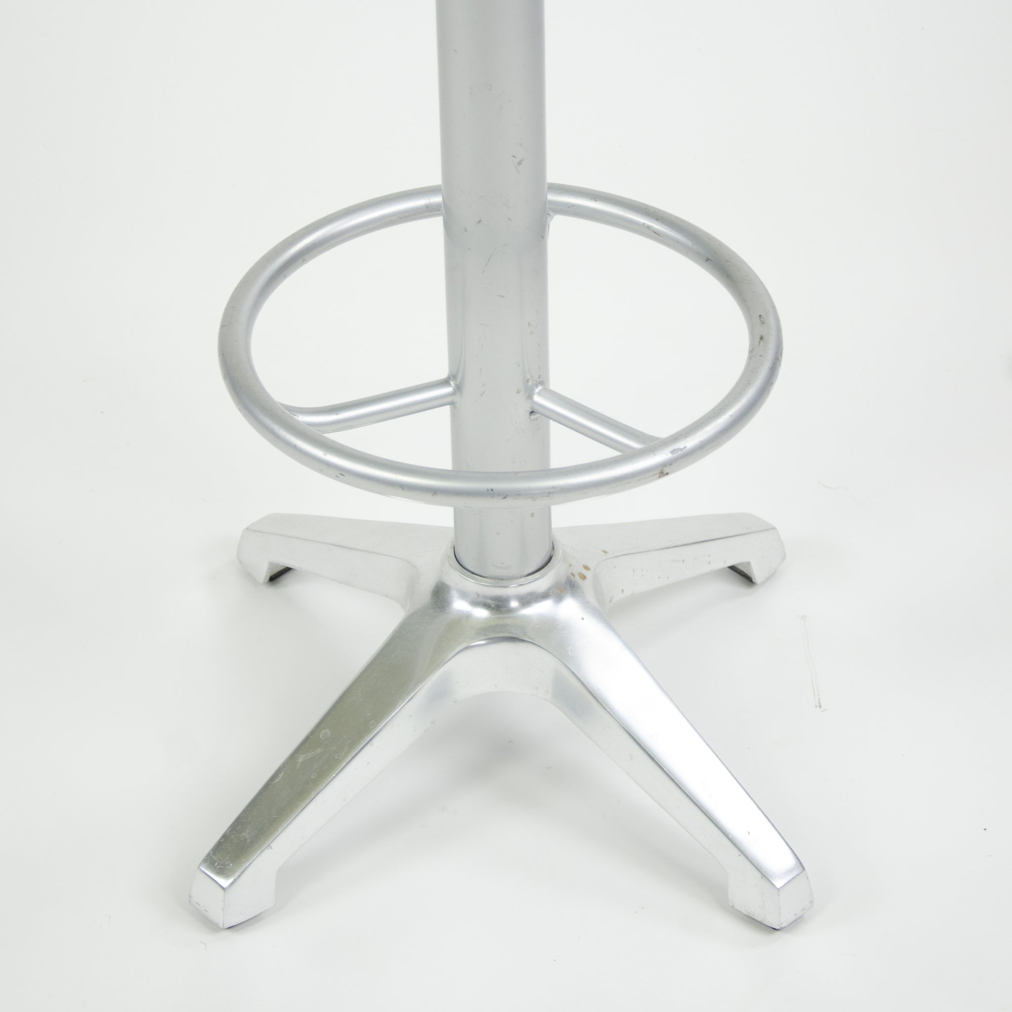 SOLD AMAT-3 Cooper Bar Counter Leather Stools Spain 4x Available