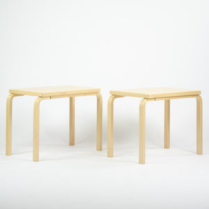 SOLD Alvar Aalto Nesting Table 88 by Artek Birch Made In Finland (1x available)