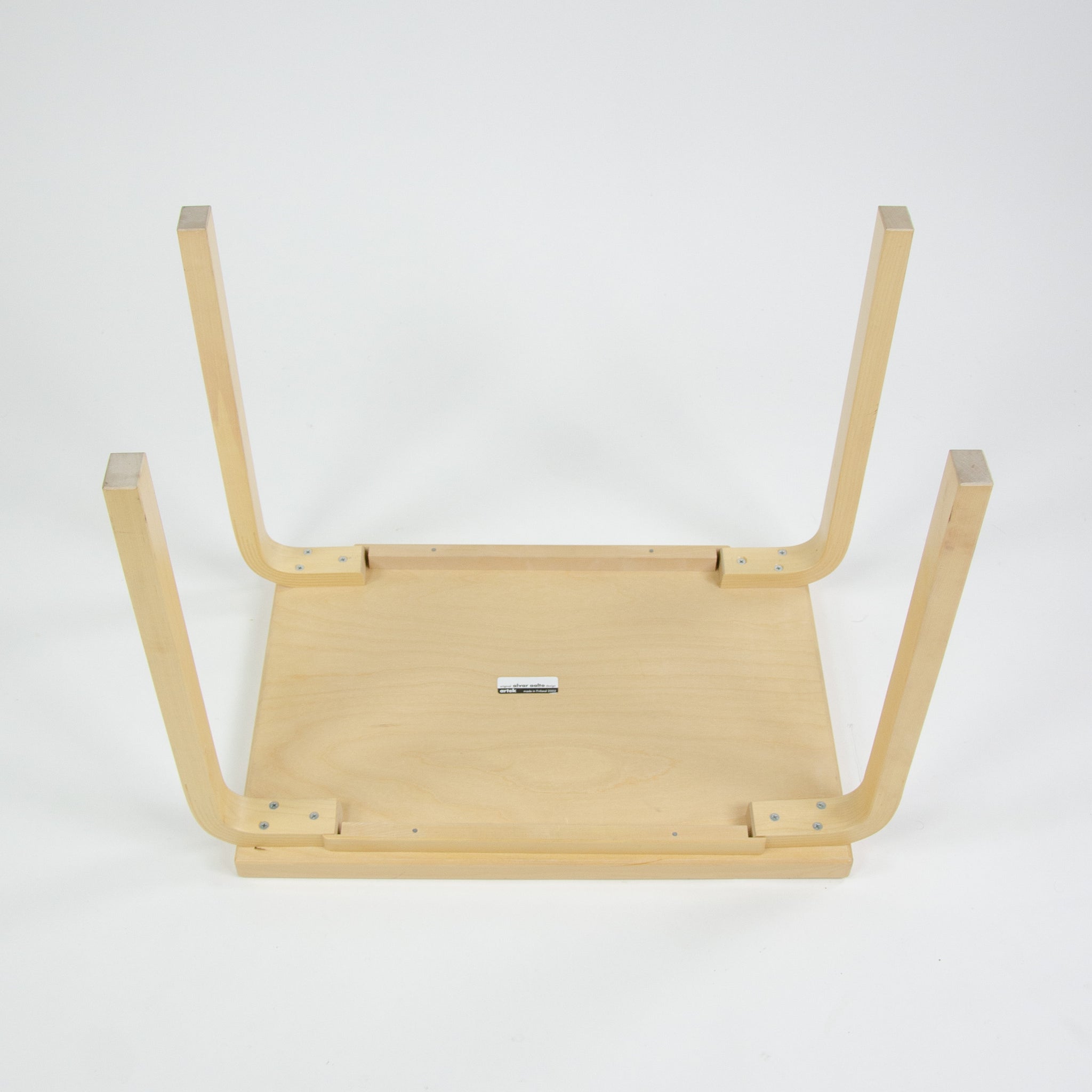 SOLD Alvar Aalto Nesting Tables 88 by Artek Birch Finland 2002