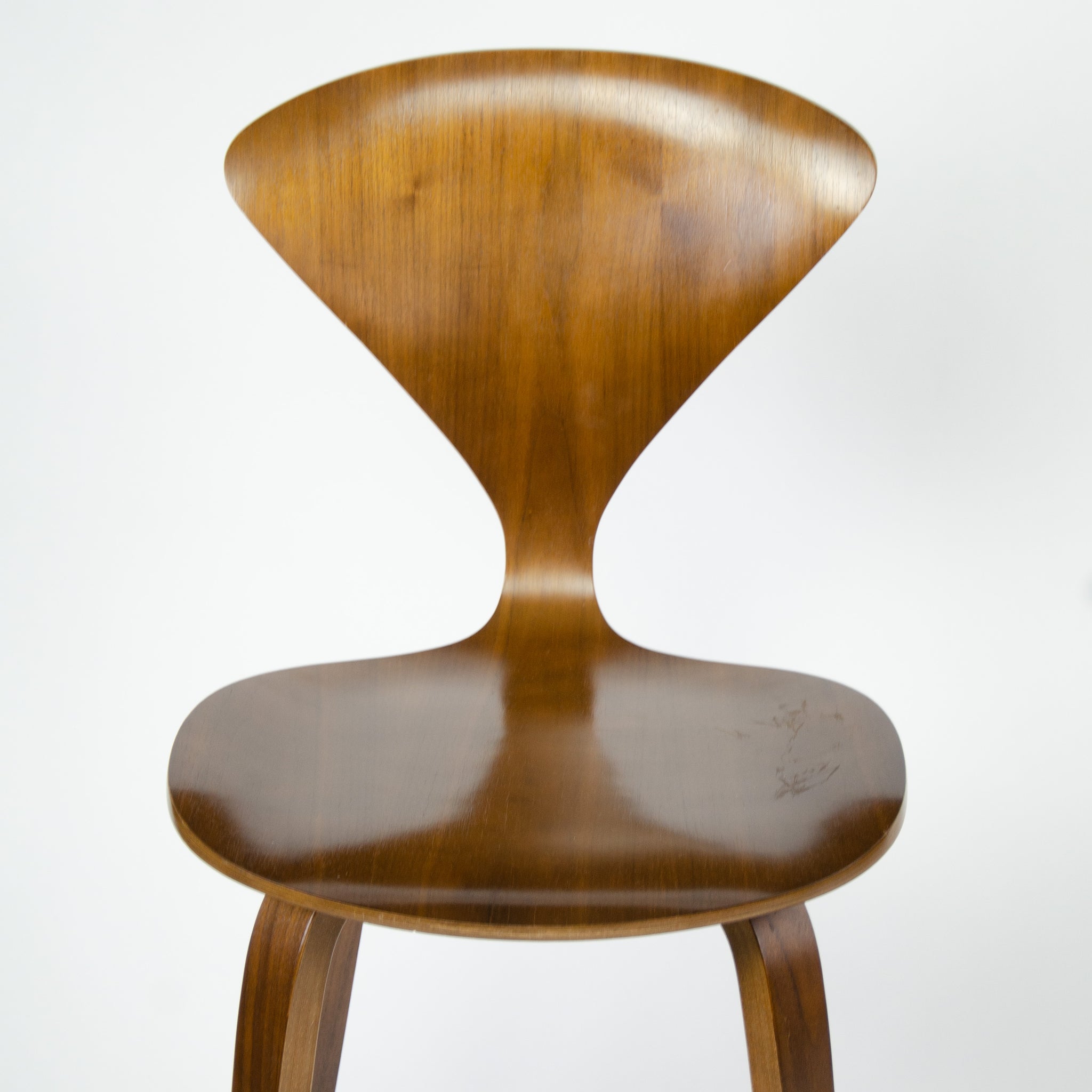 SOLD Cherner Walnut Barstools Norman Cherner Chair Company