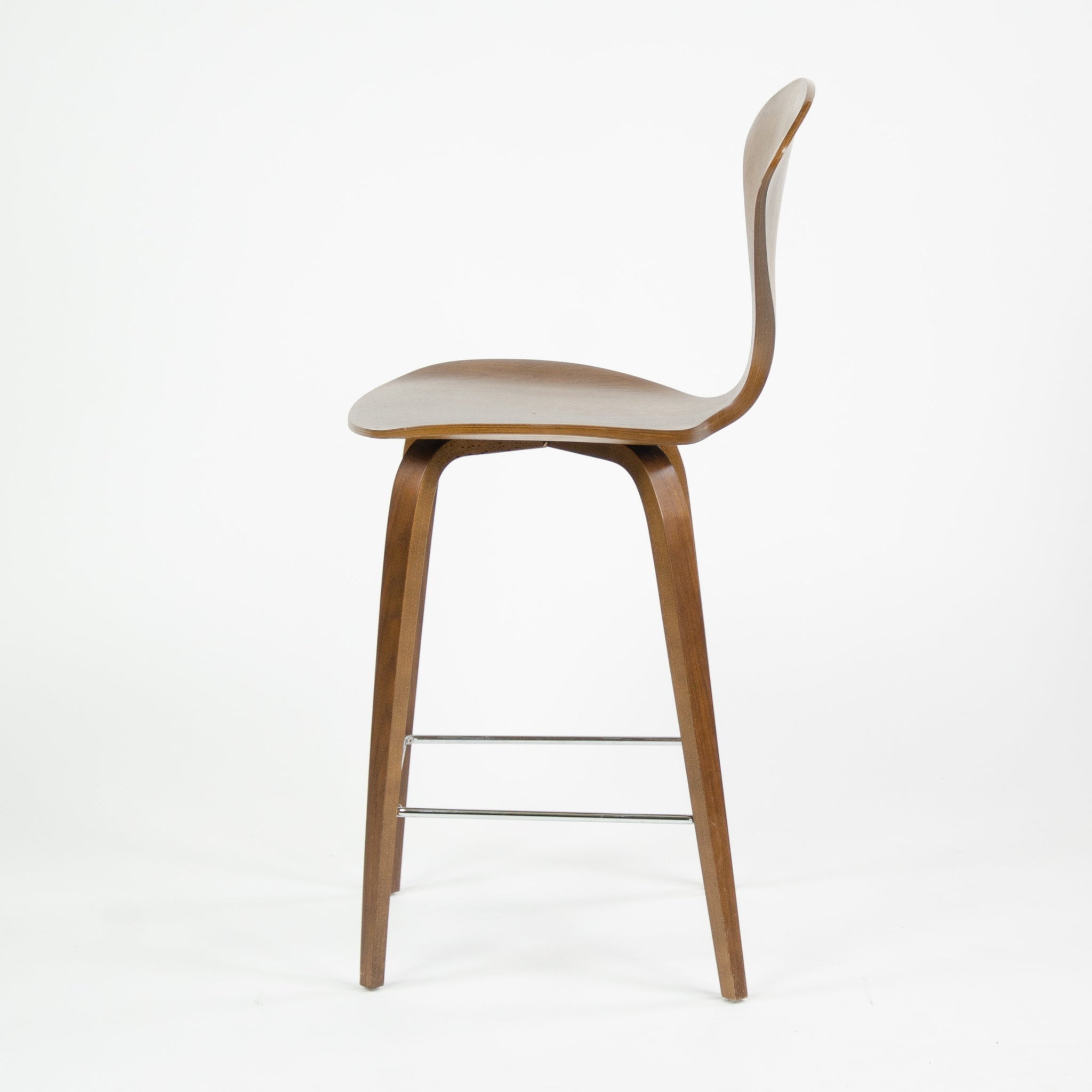 SOLD Cherner Walnut Barstools Norman Cherner Chair Company