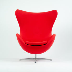 SOLD Arne Jacobsen Egg Chairs for Fritz Hansen Original Fabric Denmark