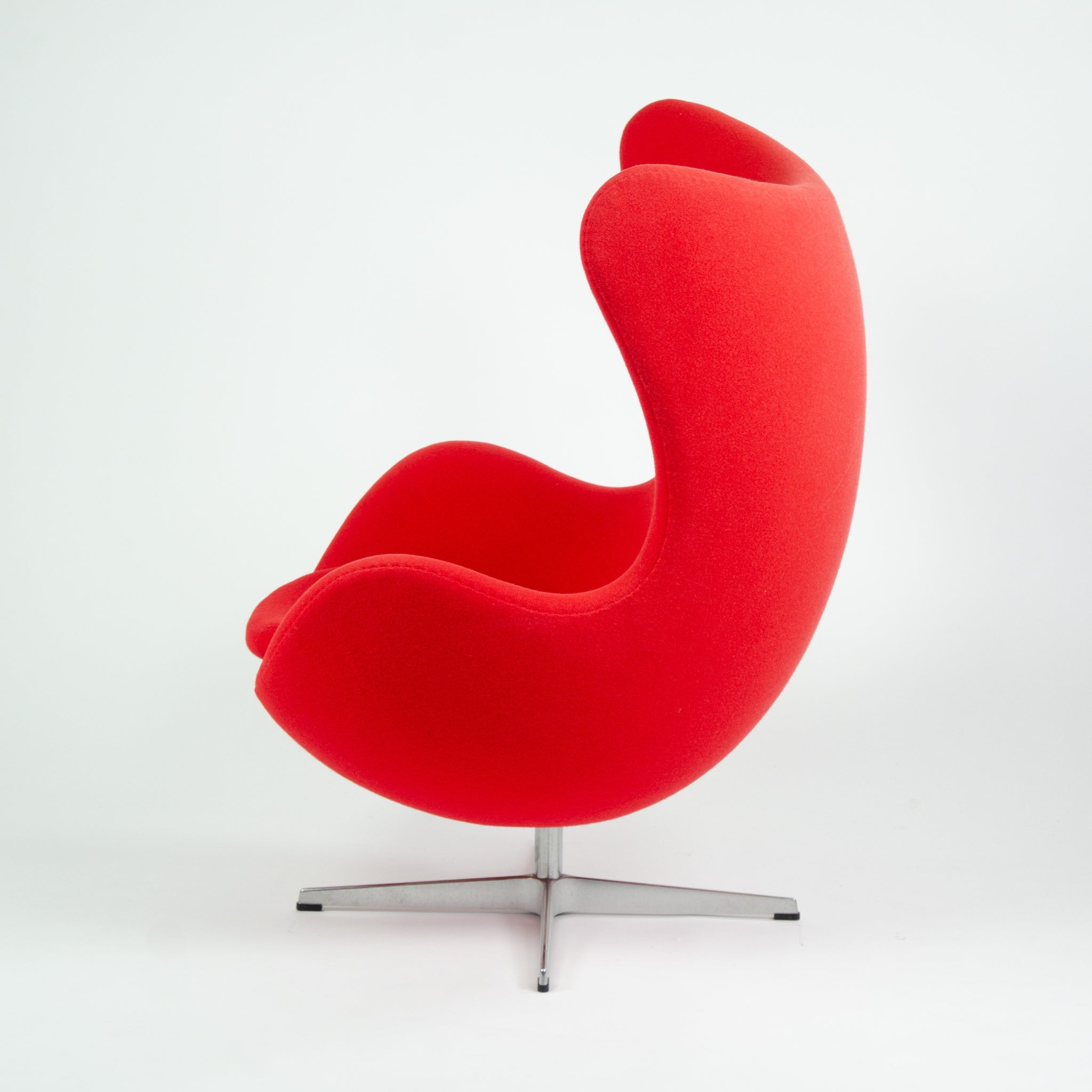 SOLD Arne Jacobsen Egg Chairs for Fritz Hansen Original Fabric Denmark