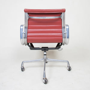 SOLD Herman Miller Eames Red Low Back Executive Aluminum Group Desk Chair #2