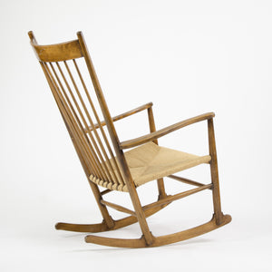 SOLD Hans Wegner J16 Rocking Chair Mobler FDB Denmark Kvist 1960's