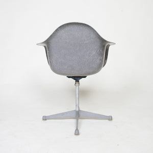 SOLD Herman Miller Eames Black/Grey Fiberglass Armshell Chair