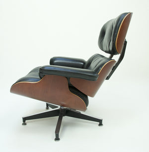 SOLD Herman Miller Eames Lounge Chair and Ottoman Cherry