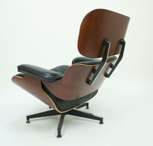 SOLD Herman Miller Eames Lounge Chair and Ottoman Cherry