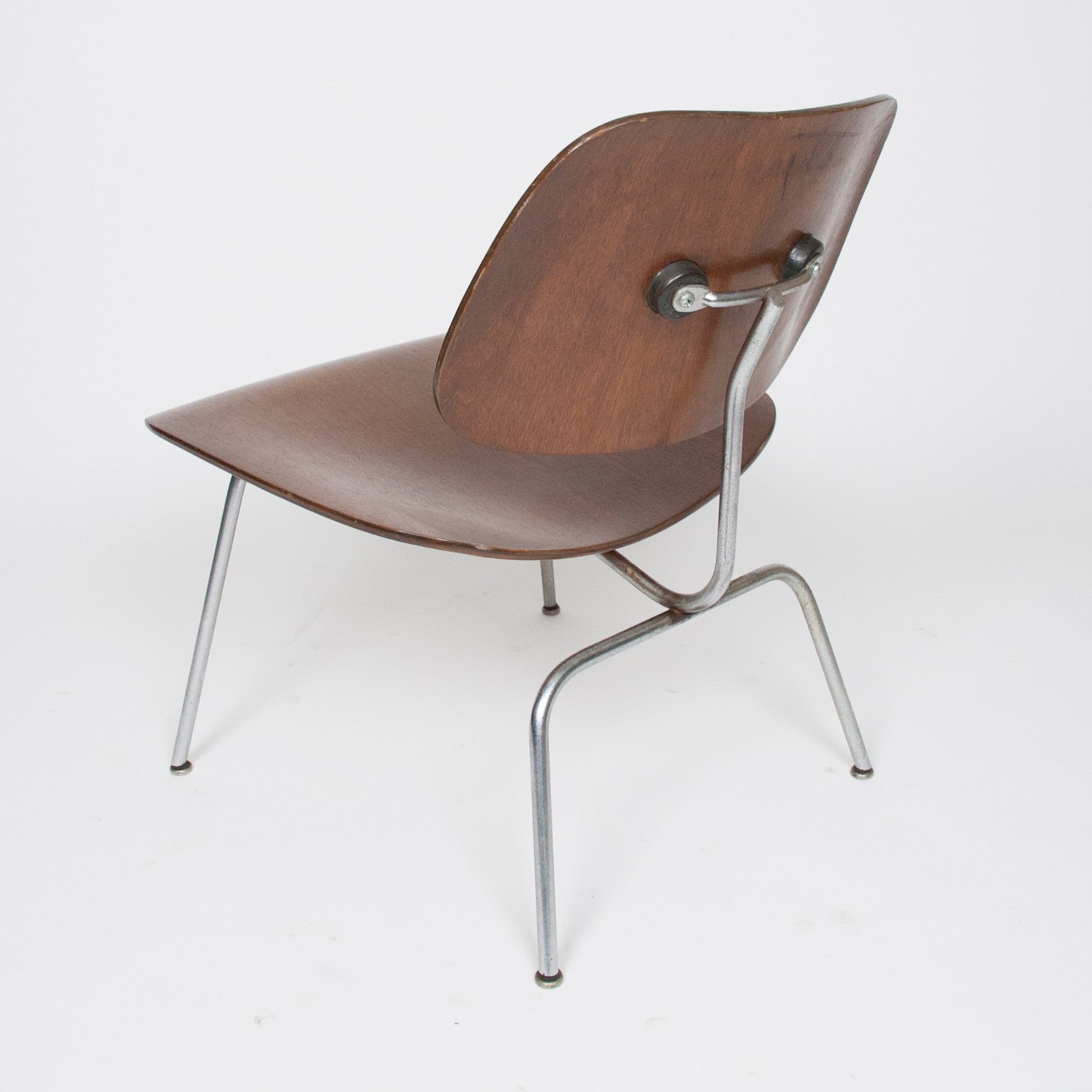 SOLD Eames Evans Herman Miller 1950 Walnut LCM Lounge Chair