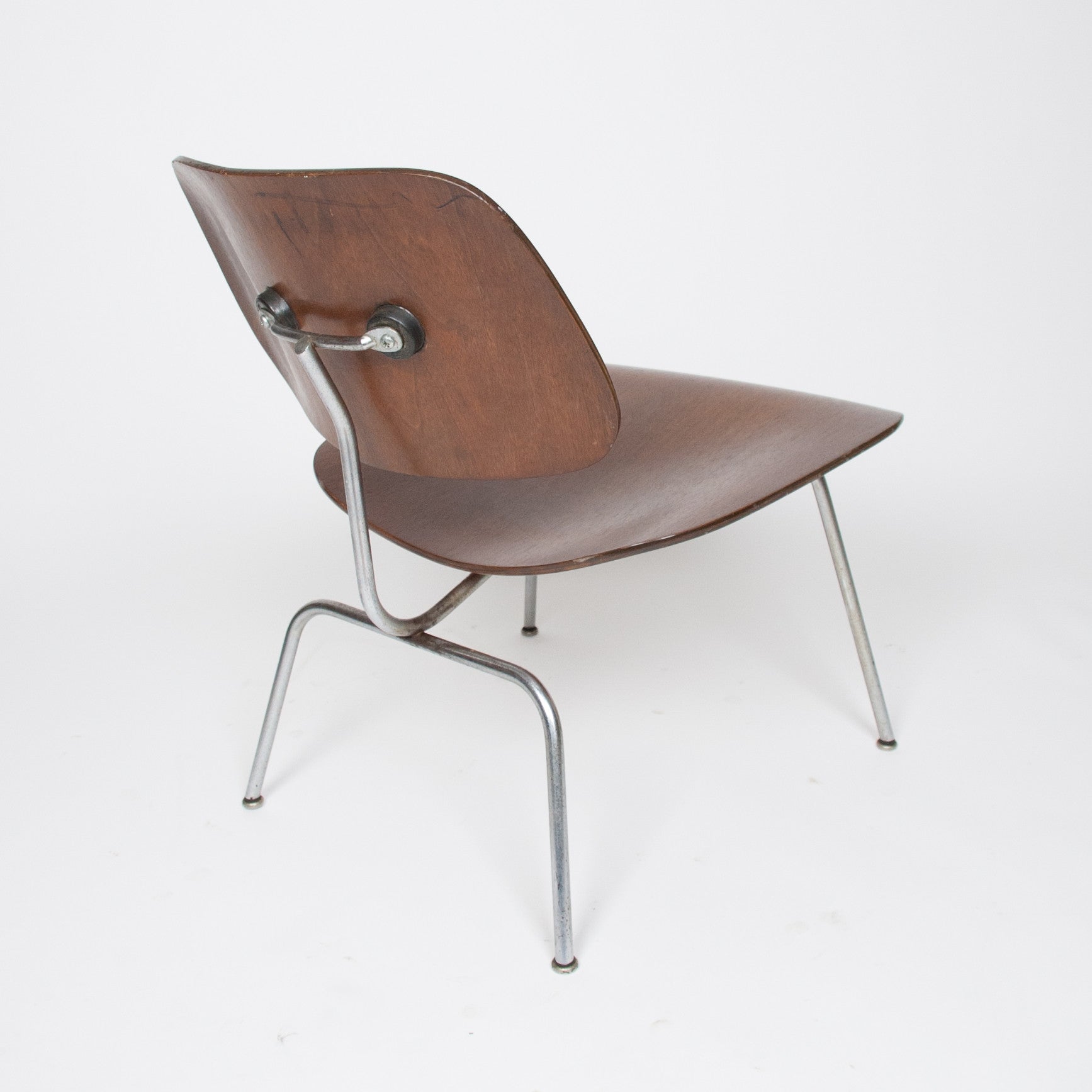 SOLD Eames Evans Herman Miller 1950 Walnut LCM Lounge Chair