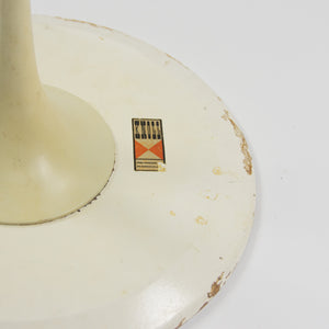 SOLD 1960's Vintage Eero Saarinen For Knoll 16 Inch Tulip Side Table White Laminate